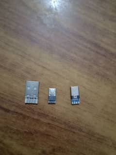 Connectors (Type-c , Type-A , Micro)