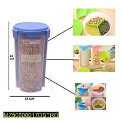 3 portion Airtight  storage container for multipurpose use