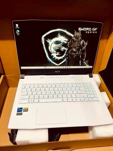 MSI Gaming Laptop i7 11th Gen RTX 3050ti 0