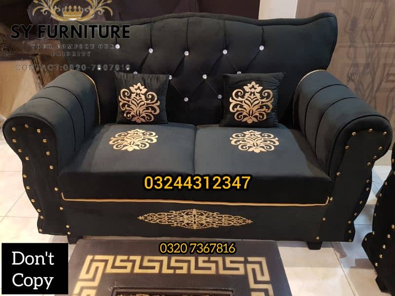 Brand New Sofa Set 6 Seater 8