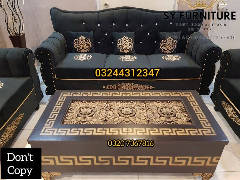 Brand New Sofa Set 6 Seater 10