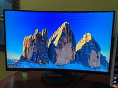 Samsung 27 inches Curved IPS Borderless LED Monitor USB-C