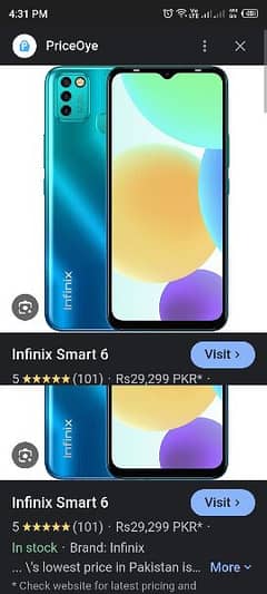 Infinix mobile smart 6