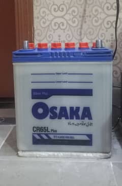 OSAKA BATTERY CR65L SILVER PLUS WITH AUTOMATIC BATTERY CHARGER