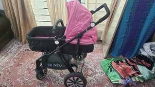 Brand New CH Baby Cot/Pram – Adjustable Features, High Quality