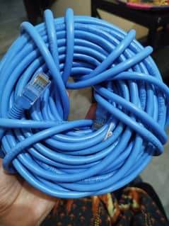 15 days used internet blue wire 20 meter
