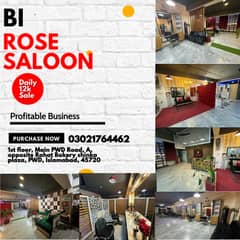 Running beauty Salon For Sale (Daily 12k Sale)
