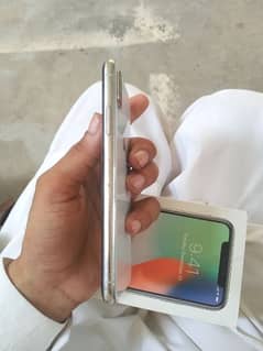 iphone X 256gb approve with box