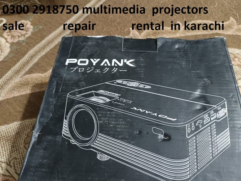 l. e. d hdmi multimedia projector o3oo 291875o 0