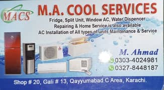 Ac gass filling Ac services Ac installation  and fridge gass filling