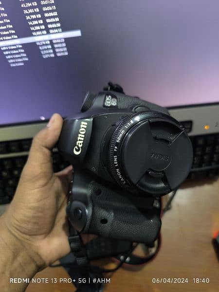 Canon 6D 10/10 with 50mm Lens SC 35100, Full Frame 1