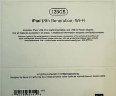 iPad 8th Generation