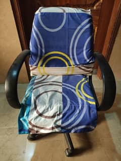 Office Home Boss Revolving Chair Blue black type colour Condition 8/10