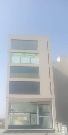 4 Marla Office For Rent In DHA Phase 6 CCA Ground Floor +Mezzanine Floor