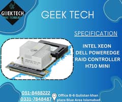 INTEL XEON DELL POWEREDGE RAID CONTROLLER - H710 MINI