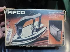 PIFCO travel iron unused.