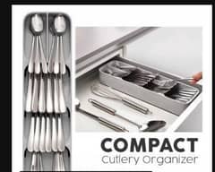 plastic drawer cutlery organizer