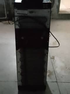 Orient water dispenser black with refegrator