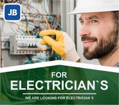 electrician required for and screens and projectors in karachi