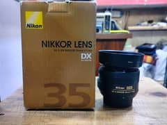 Nikon 35mm F/1.8G | With Box | 10/10 conditions