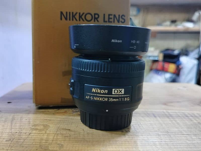 Nikon 35mm F/1.8G | With Box | 10/10 conditions 1