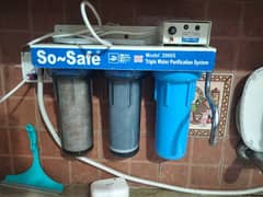 Sosafe water filter plant