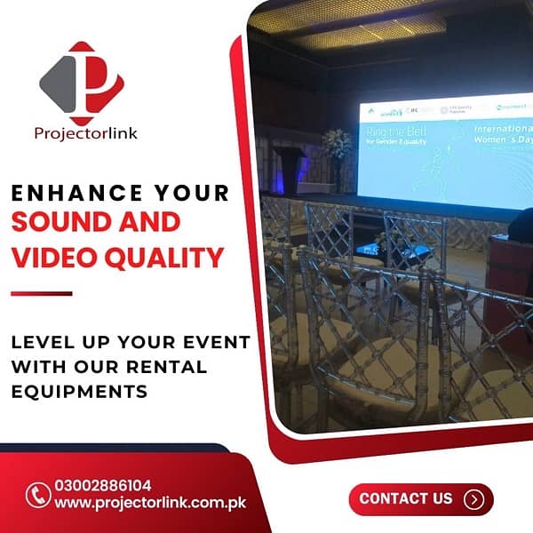 Rent Projectors SMD Screens and Sound Systems on rent in karachi 12