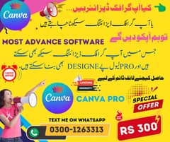 Canva Pro for Lifetime with Urdu Fonts for Rs 300 only