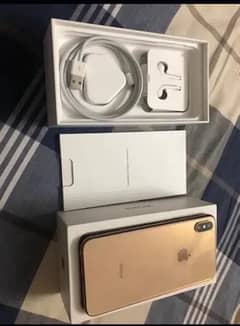 Iphone XS Max 64GB, PTA Approved with Box and Accessories and BH 79%