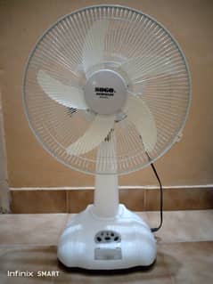 "High-Quality AC/DC-12v Charging Fan for Sale – Perfect for Summers