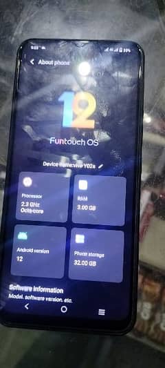 vivo y20s good condition charger and box sat hain