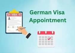 EARLY APPOINTMENT FOR GERMANY VISA
