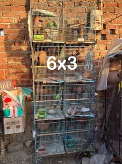2 cages for parrots