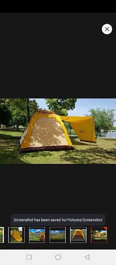 National Geographic Water Proof Tent for 5 persons with shade