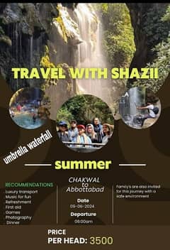 Travel with shaziii. from Chakwal to Abtabad
