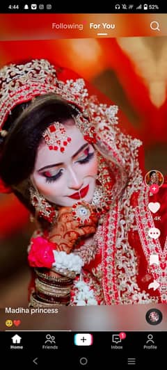 Bridal makeup only 8000
