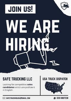 Safe Trucking LLC - We are hiring!