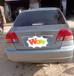 Honda Civic EXi 2005 with own sealed engine