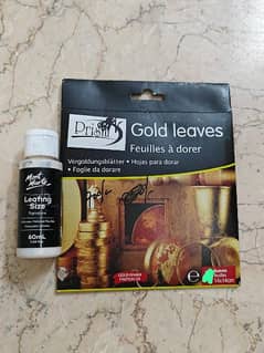 Gold leaves and Glue