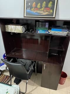 study table with drawers