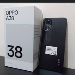 one week used mobile oppo a 38 black ram 6.128