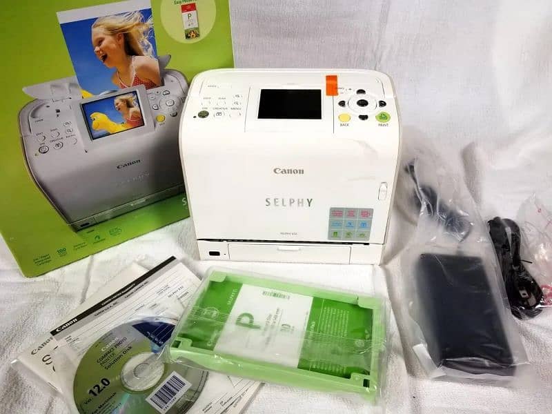 CANON SELPHY ES2 cartridges ink printer 0