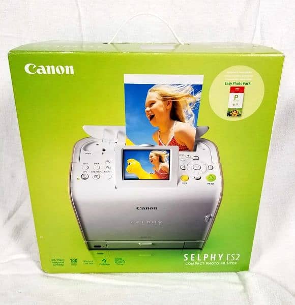 CANON SELPHY ES2 cartridges ink printer 3