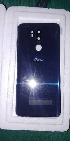 Assalam LG G7 ka back glass ro 2 button h