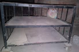 iron Cabin 2 Floor With wheel Best Quality