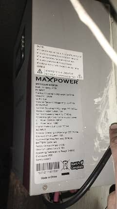 Maxpower Ups Solar Inverter Sunbridge 2000