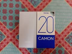 Tecno Camon 20 (8+256) In Warranty Complete Box