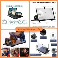 HD Screen Magnifier Stand | Enlarged Mobile Screen