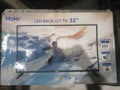Haier 32 inch HD LED TV HDMI Slim Bezzel New condition- 03007420777