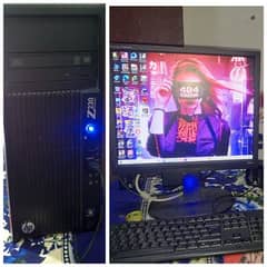 hp z230workstaion 15 4gen complete setup gaming PC All ok mashaAllah
